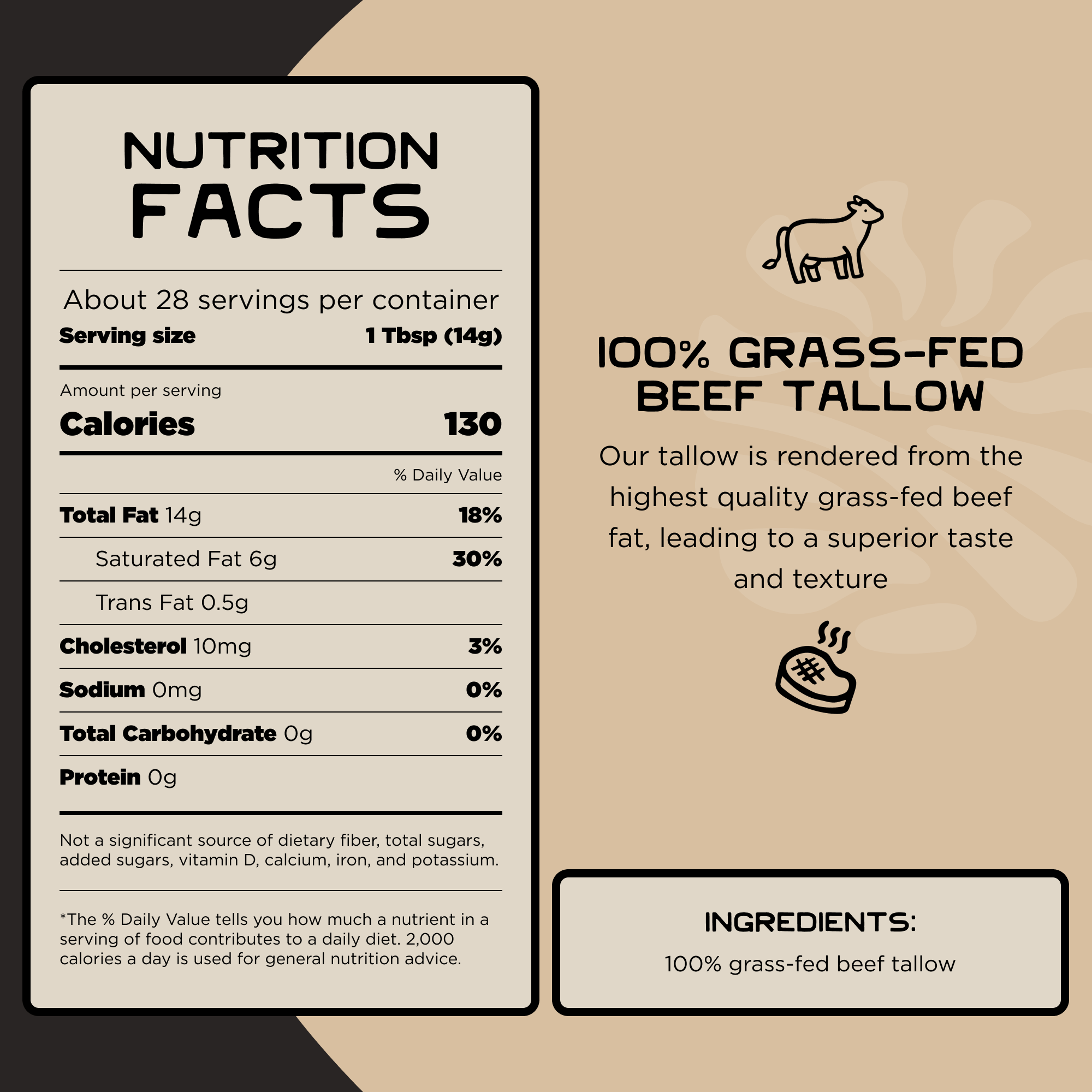 100% Grass-Fed Beef Tallow - Image 7